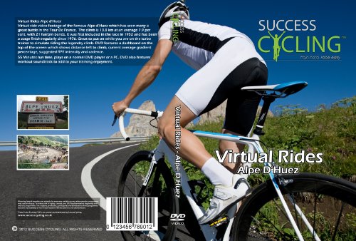 Virtual Rides Alpe d'Huez Indoor Cycling Trainer DVD