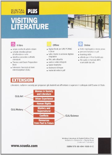 Visiting literature. Per le Scuole superiori. Con DVD-ROM. Con e-book. Con espansione online. From the the origin to the romantic age (Vol. 1)