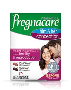 Vitabiotics - Pregnacare - His & Her Conception - 2x30 Tablets (Case of 4)