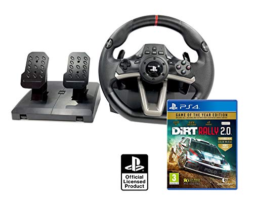 Volante PS4 Licencia Original Playstation 4 RWA Apex + DiRT Rally 2.0 GOTY