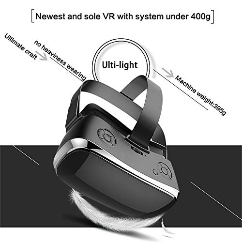 VR Gafas, Gafas de Realidad Virtual para PC PS4, Auriculares 3D, panorámica 100 ° FOV VR Gafas, Tiene más de 100 Juegos de Realidad Virtual y aplicación Descargas