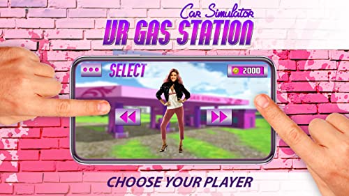 VR Gas Station Car Simulator