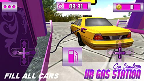 VR Gas Station Car Simulator