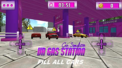 VR Gas Station Car Simulator