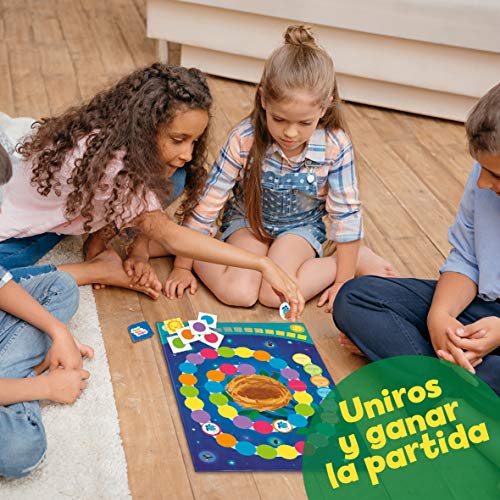 ¡Vuela Búho Vuela! Juego de mesa para niños cooperativo, Juego ecológico totalmente reciclable