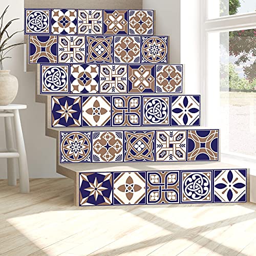 Walplus Adhesivos de pared extraíble Autoadhesivo Arte Mural VINILO DECORACIÓN HOGAR BRICOLAJE Living Cocina Dormitorio Decor papel pintado regalo Pavo Azulejos - 15 cm x 15cm - 24 piezas