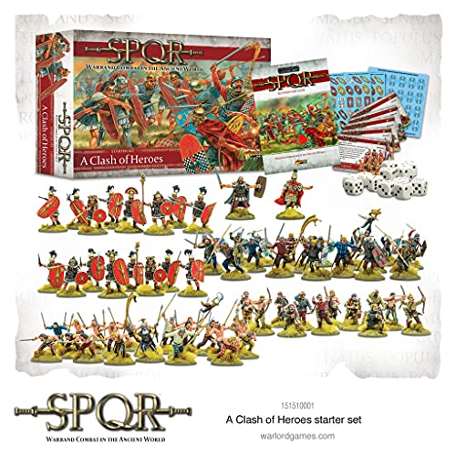 WAR-151510001 - Juegos De Warlord - SPQR - Set De Inicio De Choque De Héroes