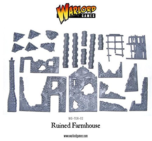Warlord Games Ruined Farmhouse Model by