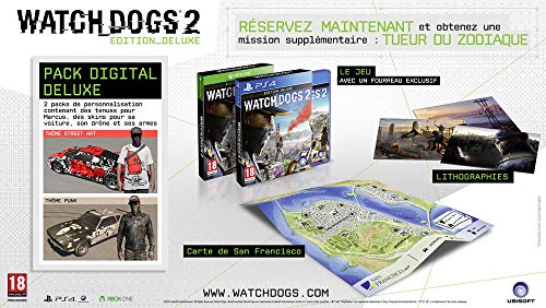 Watch Dogs 2 - Deluxe Edition - PlayStation 4 [Importación francesa]