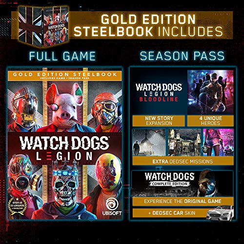 Watch Dogs Legion for Xbox One Gold Steelbook Edition [USA]