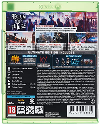 Watch Dogs: Legion - Ultimate Edition (Xbox One) (Xbox One)