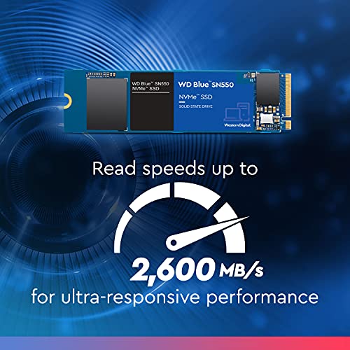 WD Blue SN550 1TB - NVMe SSD, hasta 2400MB/s en lectura
