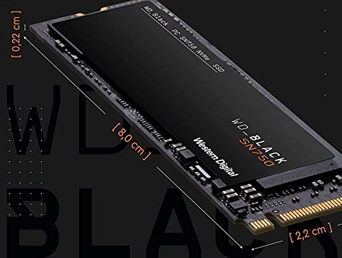 WD_BLACK SN750 500 GB - SSD interno NVMe para gaming de alto rendimiento