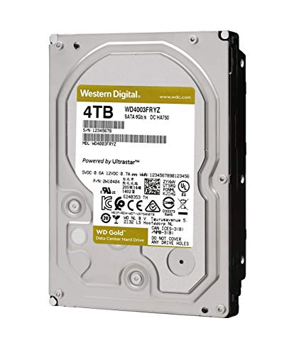 Western Digital WD Oro 4TB 3.5 Zoll SATA 6Gb/s - Interne Enterprise Disco Duro