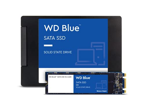 Western Digital WDS500G2B0A WD Blue - Disco de estado sólido, 500GB, 2.5", NAND, SATA, 3D, Internal SSD