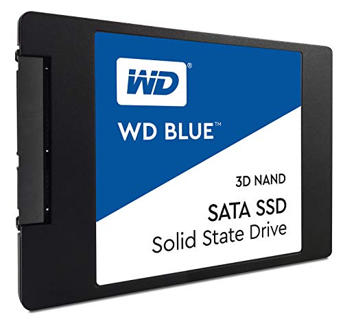Western Digital WDS500G2B0A WD Blue - Disco de estado sólido, 500GB, 2.5", NAND, SATA, 3D, Internal SSD