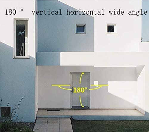 Wi-Fi Video Doorbell Kit 2304×1296-Grade Resolution Human Detection 2-Way Audio Night Vision 180°Wide Angle