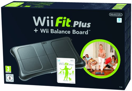 Wii Fit Plus + Balance Board Negra