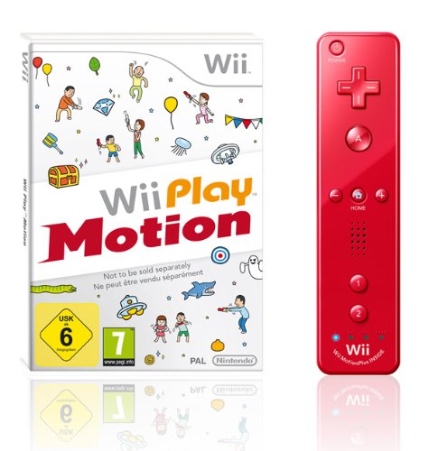 Wii Play Motion+Telec.Rosso