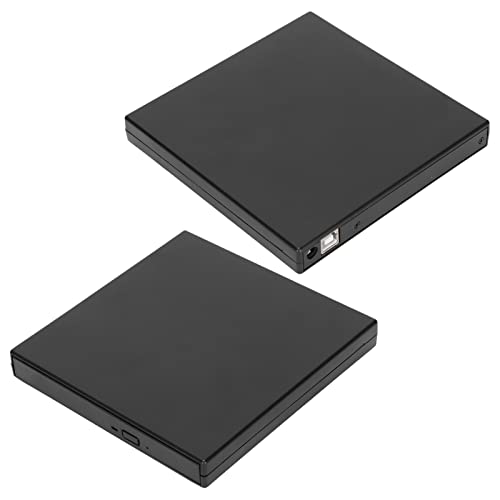 WinmetEuro Unidad óptica Externa, Plug and Play bajo Consumo de Energía Unidad de CD ROM Externa para Portátiles para Netbooks para Ordenadores de Sobremesa
