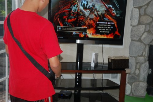 Wireless Guitar for Wii Guitar Hero and Rock Band Games Color Black by Buddies