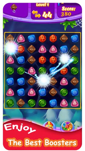 Witch Jewels Adventure Match 3 Game free 2021 New for kids and girls