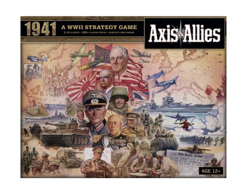 Wizards of the Coast- Axis & Allies 1941-Juego de Mesa sobre Guerra Entre Eje y Aliados (inglés) (396870000)