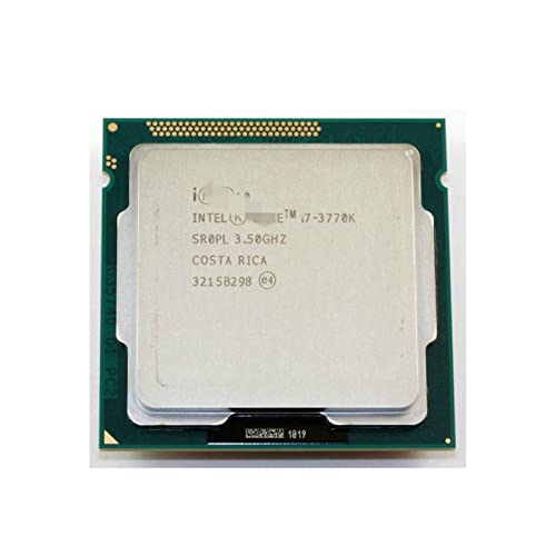 WMUIN UPC procesador I7 3770k 3.5g Hz Quad-Core 8MB Caché con HD Gráfico 4000 TDP 77W Escritorio LGA 1155 CPU Procesador Hardware de la computadora