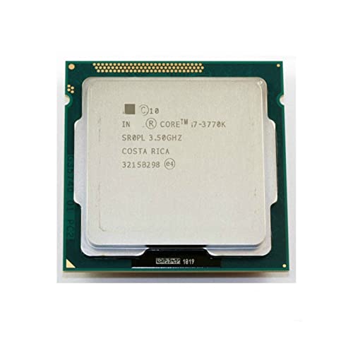 WMUIN UPC procesador I7 3770k Cuatro nucleos LGA 1155 3.5G Hz 8MB Caché con HD Gráfico 4000 TDP 77W Escritorio UPC Hardware de la computadora