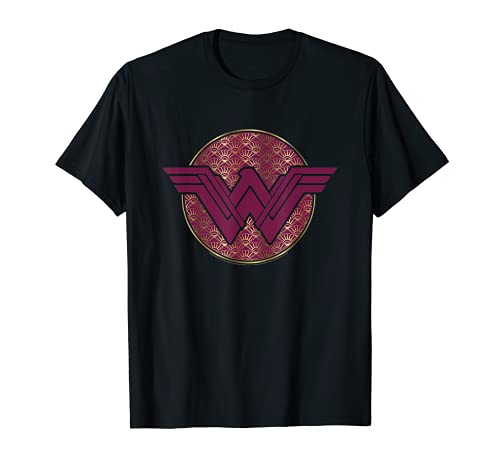 Wonder Woman Movie Geometric Logo with Golden Sun Camiseta