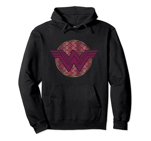 Wonder Woman Movie Geometric Logo with Golden Sun Sudadera con Capucha