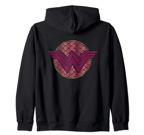 Wonder Woman Movie Geometric Logo with Golden Sun Sudadera con Capucha