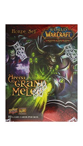 World of Warcraft TCG WoW Trading Card Game Arena Grand Melee Horde Set by Upper Deck and Blizzard Entertainment