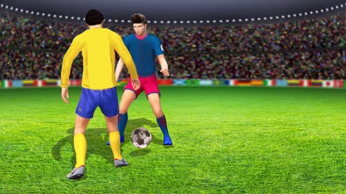 World Real Soccer League Football Match