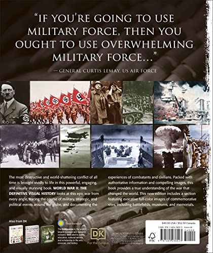 World War II: The Definitive Visual History from Blitzkrieg to the Atom Bomb