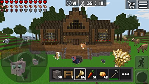 WorldCraft Premium: Mini World Block Craft with Skins Export to Minecraft