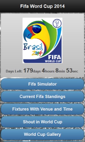 Worldcup football 14 Simulator