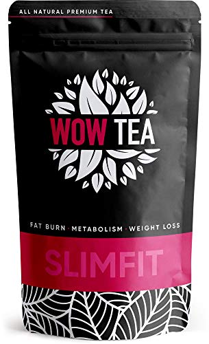 WOW TEA - Té adelgazante - Estimular el metabolismo y los antojos de comida | Infusión Quema Grasa | 150g, Made in EU