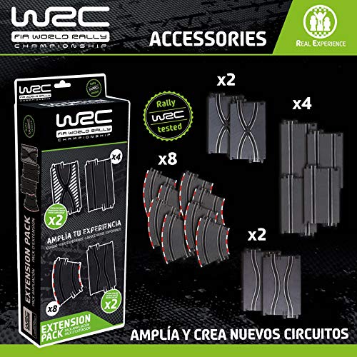 WRC- Pack de extensión Slot Crear nuevos circuitos Other License Accesorios, Multicolor (91204)