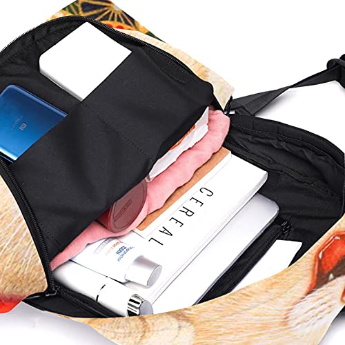 wuqiandian Mochilas para mujeres Hombres Bolsa de viaje Mochila Lindo gato de la fortuna Mochila Universitaria