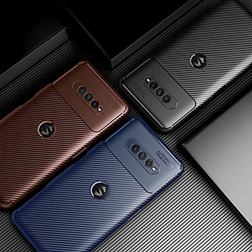 Wuzixi Funda para Xiaomi Black Shark 4. Diseño de Funda de Silicona Suave y Delgada, Resistente a los Golpes y Duradera, Caso para Xiaomi Black Shark 4.Negro