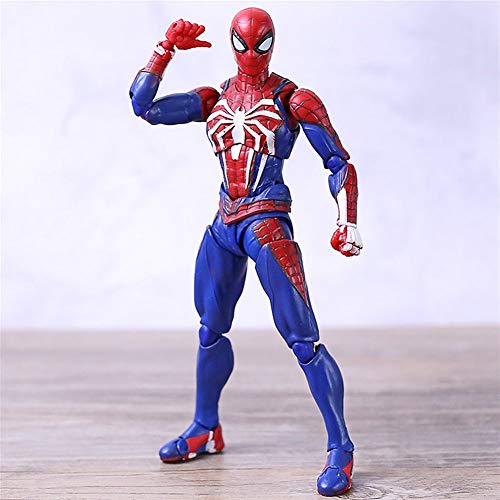 WXFQY Juguete para niños PS4 Juego Spiderman Advanced Trat Ver.Figura de acción de PVC SHF Spider Man Modelo Juguete