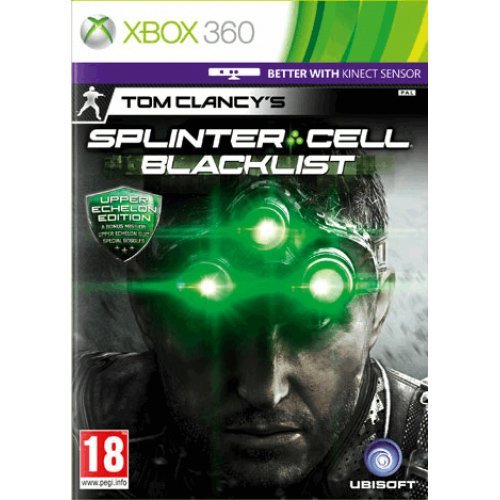 Xbox 360 Tom Clancy's Splinter Cell Blacklist Upper Echelon Edition PREOWNED