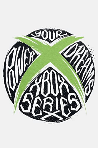 Xbox Maya Bay Short Sleeve Classic Fit Shirt Blouse, Bianco, Talla única niño, 0-24