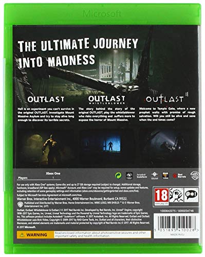 Xbox One Outlast Trinity: 3 Full Games
