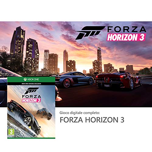 Xbox One S 1 TB - All Digital Edition Console +1 Mese Xbox Live Gold + 3 Digital Games inclusi (Forza Horizon 3, Minecraft, Sea of Thieves) [Importación italiana]