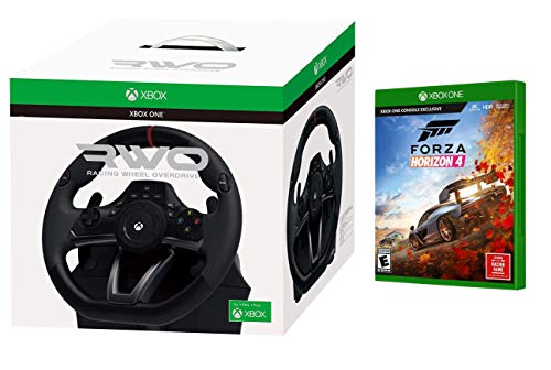 XBOX ONE Volante y Pedales Licencia Original XBOX "Racing Overdrive" + Forza Horizon 4