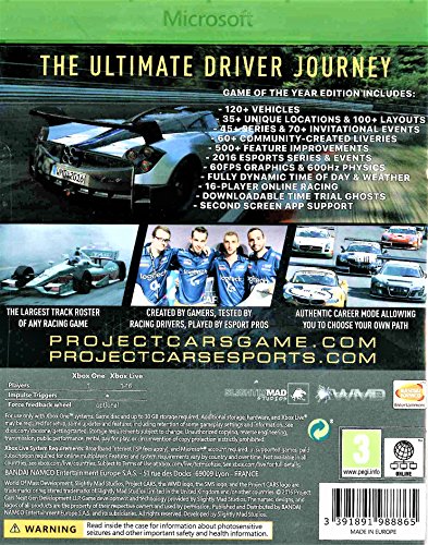 (xbox one)Project Cars: Game of the Year Editionプロジェクトカーズ ゲームオブイアーエディション [並行輸入品]