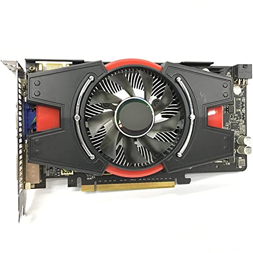 XCJ Tarjeta gráfica PerformanceFit for Tarjeta gráfica ASUS GTX 550 Ti 1GB 192Bit GDDR5 Tarjetas de Video para Tarjetas Nvidia Geforce GTX 550Ti VGA Equivalente GTX650