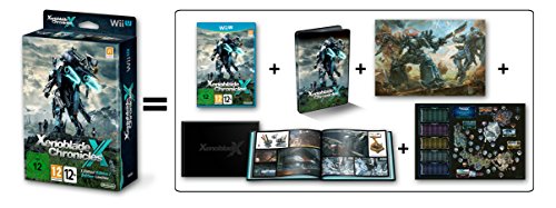 Xenoblade Chronicles X + Libro Ilustraciones + Mapa + Caja Metálica - Edición Limitada